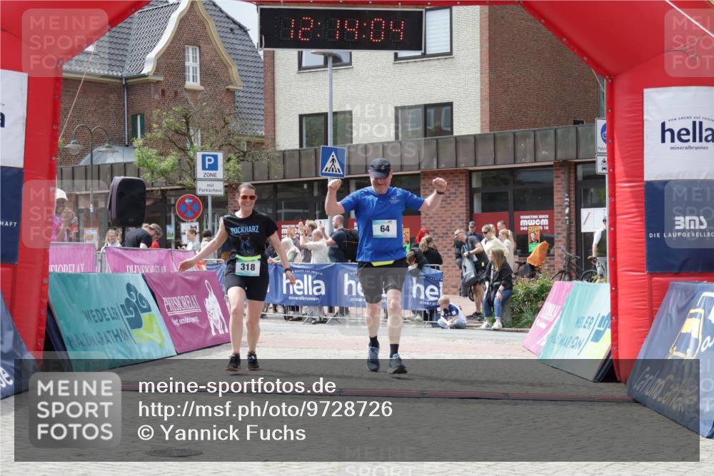 10.05.2026 - 8. Wedeler Halbmarathon Yannick Fuchs http://msf.ph/oto/9728726 10.05.2026 12:14:02 Ziel 64, 318 meine-sportfotos.de
