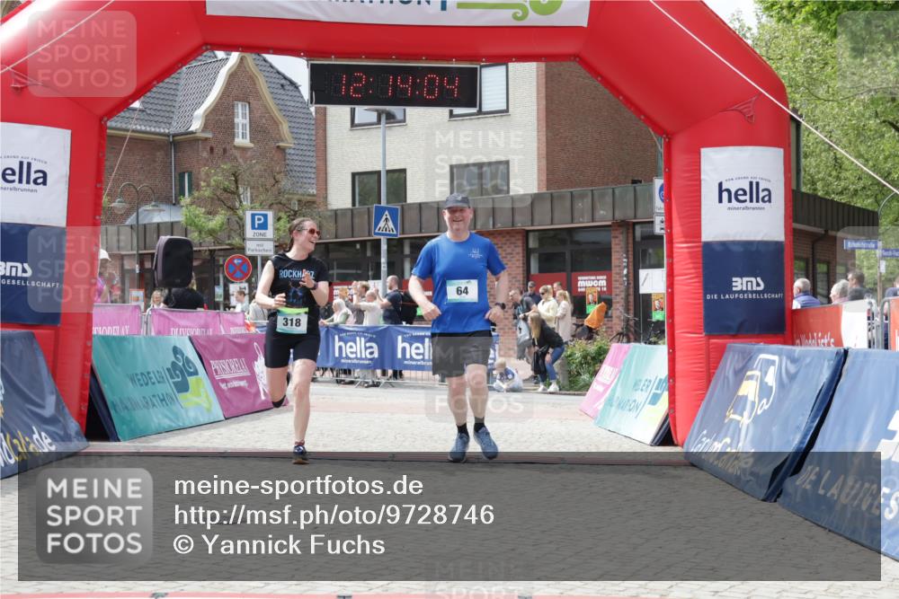 10.05.2026 - 8. Wedeler Halbmarathon Yannick Fuchs http://msf.ph/oto/9728746 10.05.2026 12:14:02 Ziel 64, 318 meine-sportfotos.de