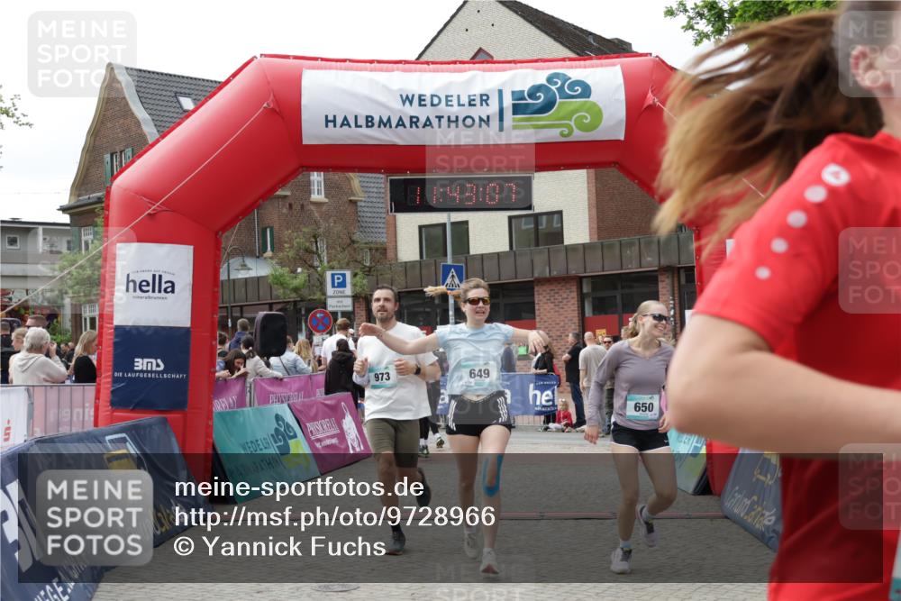 10.05.2026 - 8. Wedeler Halbmarathon Yannick Fuchs http://msf.ph/oto/9728966 10.05.2026 11:43:05 Ziel 109, 128, 649, 650, 849, 973, 2073, 2158 meine-sportfotos.de