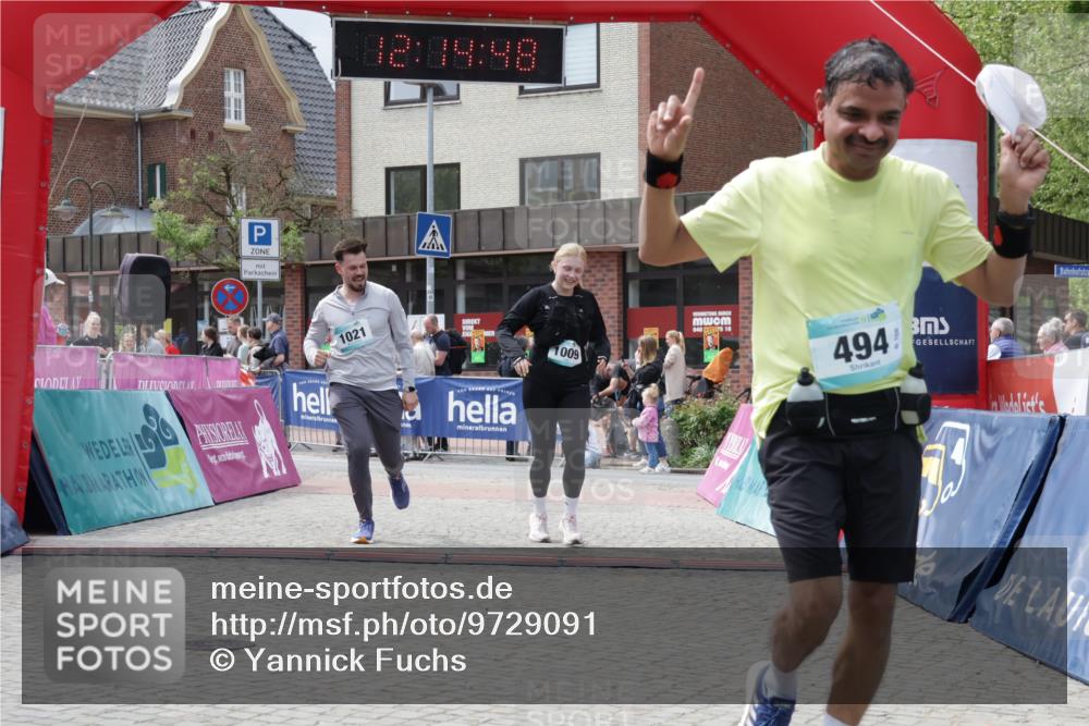 10.05.2026 - 8. Wedeler Halbmarathon Yannick Fuchs http://msf.ph/oto/9729091 10.05.2026 12:14:46 Ziel 231, 494, 1009, 1021 meine-sportfotos.de