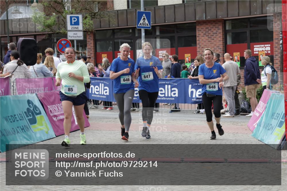 10.05.2026 - 8. Wedeler Halbmarathon Yannick Fuchs http://msf.ph/oto/9729214 10.05.2026 11:43:22 Ziel 85, 646, 647, 648 meine-sportfotos.de