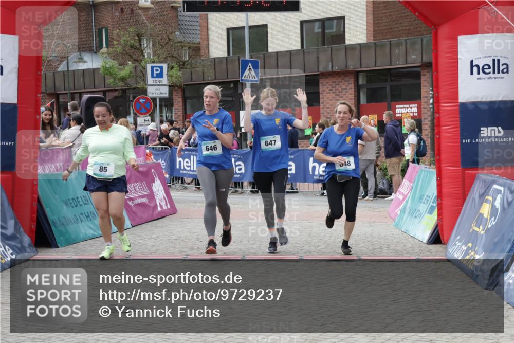 10.05.2026 - 8. Wedeler Halbmarathon Yannick Fuchs http://msf.ph/oto/9729237 10.05.2026 11:43:23 Ziel 85, 646, 647, 648 meine-sportfotos.de