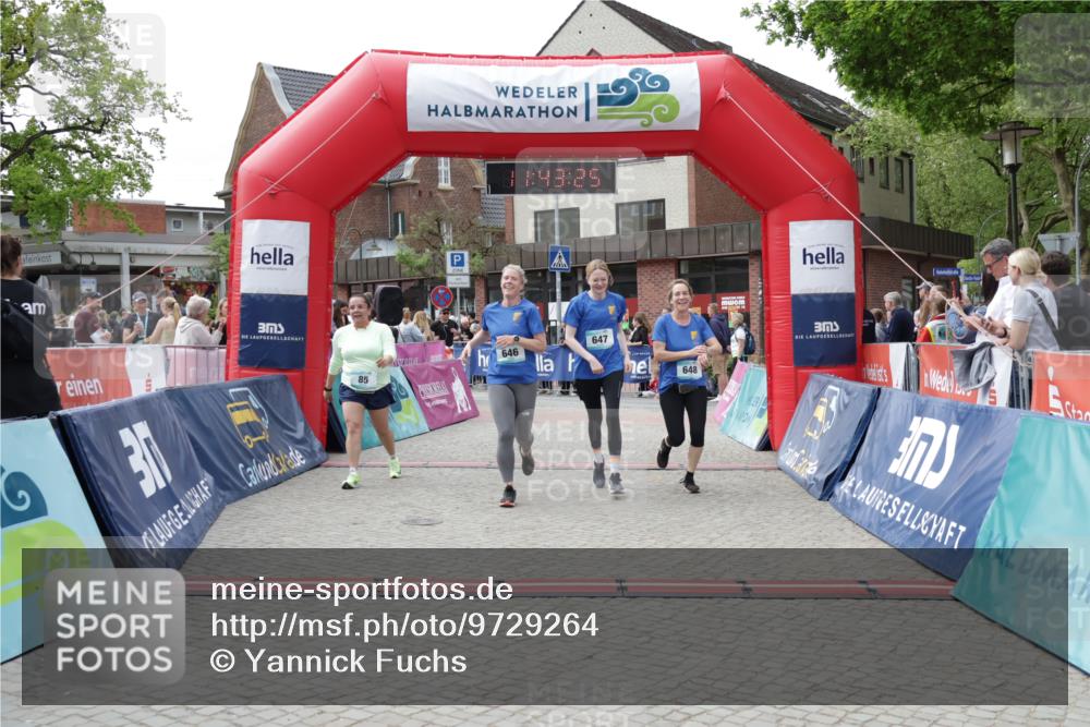 10.05.2026 - 8. Wedeler Halbmarathon Yannick Fuchs http://msf.ph/oto/9729264 10.05.2026 11:43:23 Ziel 85, 646, 647, 648 meine-sportfotos.de