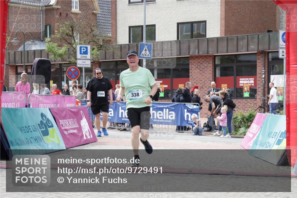 10.05.2026 - 8. Wedeler Halbmarathon Yannick Fuchs http://msf.ph/oto/9729491 10.05.2026 12:15:20 Ziel 338 meine-sportfotos.de
