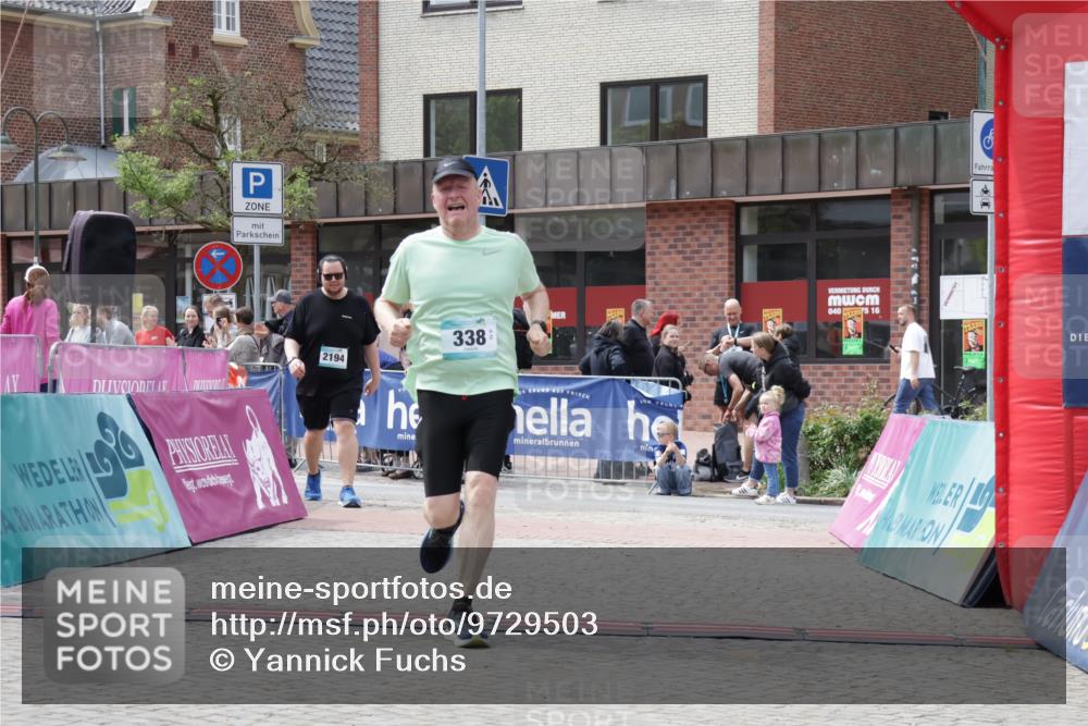 10.05.2026 - 8. Wedeler Halbmarathon Yannick Fuchs http://msf.ph/oto/9729503 10.05.2026 12:15:20 Ziel 338 meine-sportfotos.de