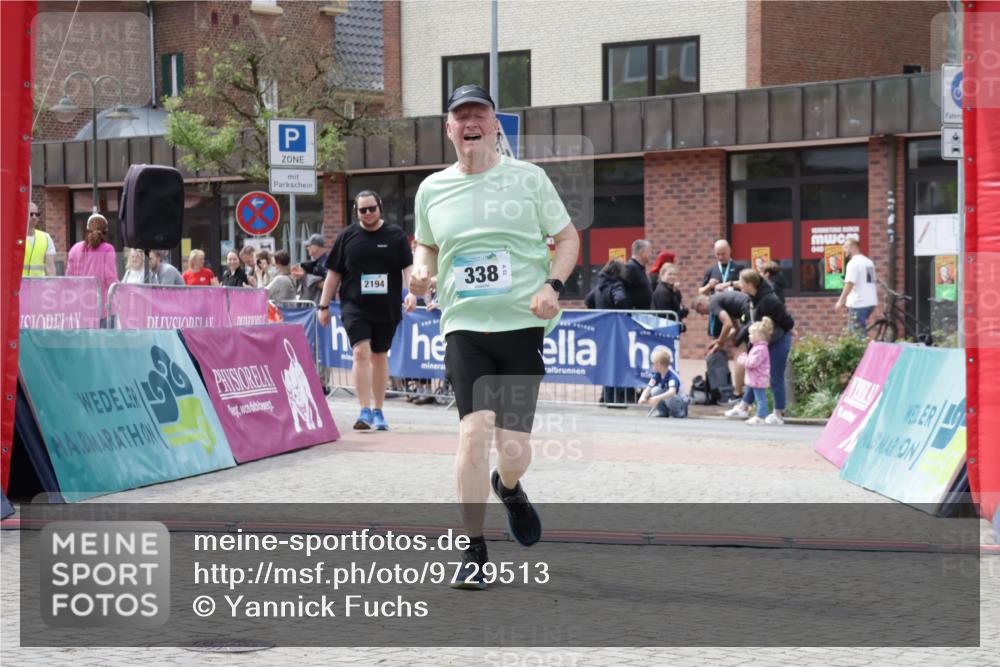10.05.2026 - 8. Wedeler Halbmarathon Yannick Fuchs http://msf.ph/oto/9729513 10.05.2026 12:15:20 Ziel 338 meine-sportfotos.de
