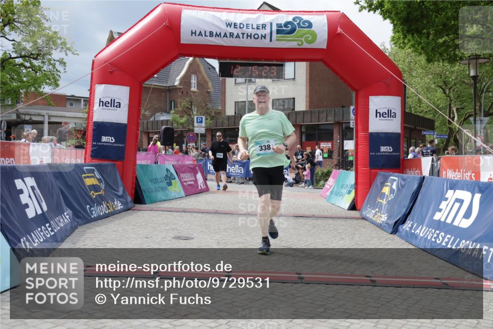 10.05.2026 - 8. Wedeler Halbmarathon Yannick Fuchs http://msf.ph/oto/9729531 10.05.2026 12:15:21 Ziel 338, 2194 meine-sportfotos.de