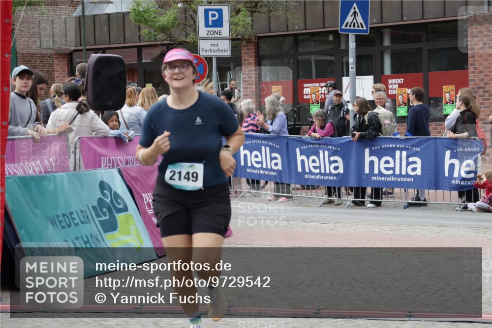 10.05.2026 - 8. Wedeler Halbmarathon Yannick Fuchs http://msf.ph/oto/9729542 10.05.2026 11:43:44 Ziel 771, 2149 meine-sportfotos.de