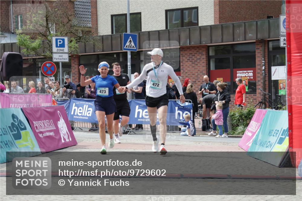 10.05.2026 - 8. Wedeler Halbmarathon Yannick Fuchs http://msf.ph/oto/9729602 10.05.2026 12:15:33 Ziel 473, 760 meine-sportfotos.de