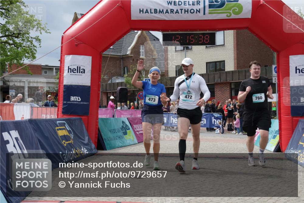 10.05.2026 - 8. Wedeler Halbmarathon Yannick Fuchs http://msf.ph/oto/9729657 10.05.2026 12:15:36 Ziel 473, 760 meine-sportfotos.de