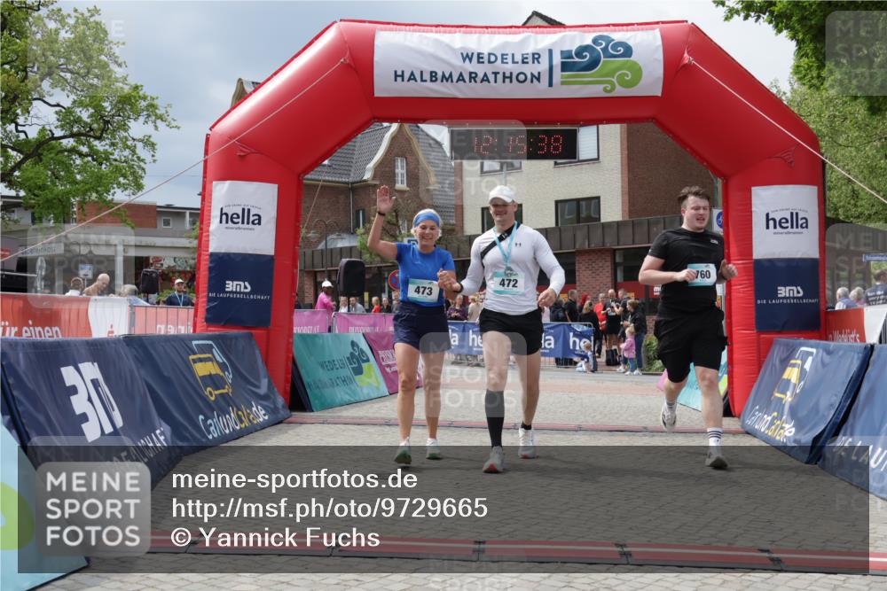 10.05.2026 - 8. Wedeler Halbmarathon Yannick Fuchs http://msf.ph/oto/9729665 10.05.2026 12:15:36 Ziel 473, 760 meine-sportfotos.de