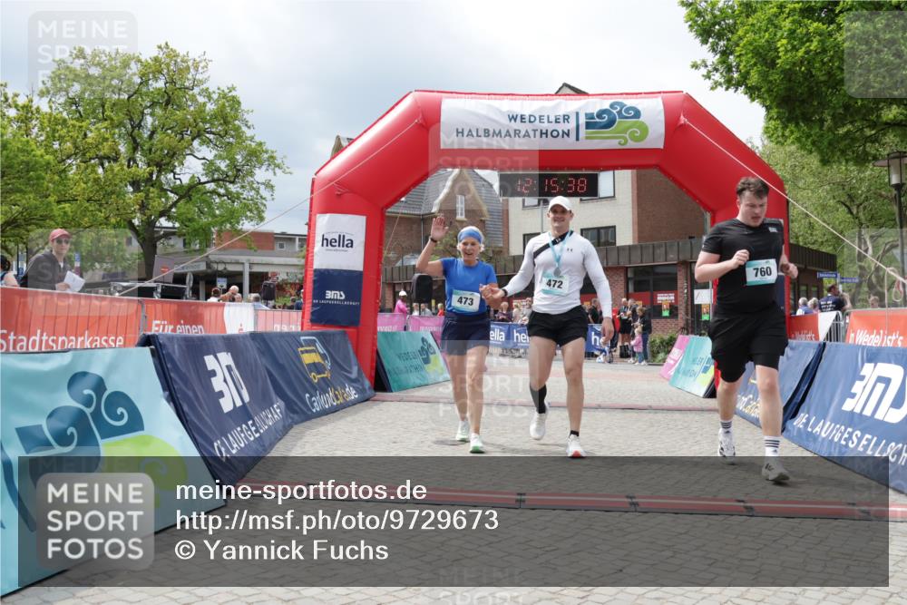 10.05.2026 - 8. Wedeler Halbmarathon Yannick Fuchs http://msf.ph/oto/9729673 10.05.2026 12:15:36 Ziel 473, 760 meine-sportfotos.de