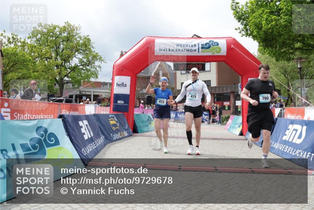 10.05.2026 - 8. Wedeler Halbmarathon Yannick Fuchs http://msf.ph/oto/9729678 10.05.2026 12:15:37 Ziel 473, 760 meine-sportfotos.de