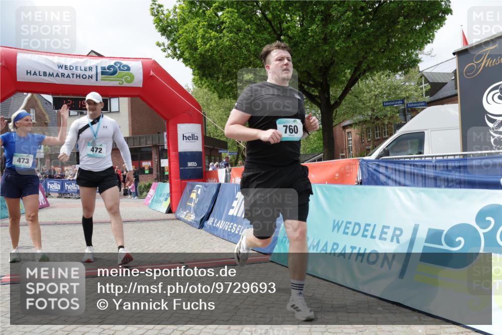 10.05.2026 - 8. Wedeler Halbmarathon Yannick Fuchs http://msf.ph/oto/9729693 10.05.2026 12:15:37 Ziel 473, 760 meine-sportfotos.de