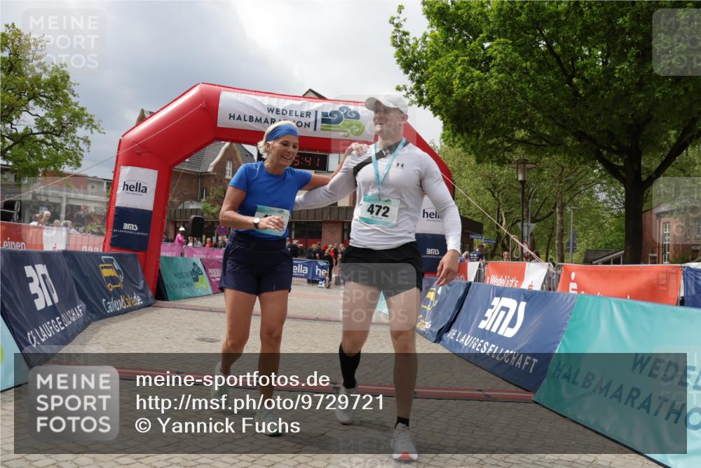 10.05.2026 - 8. Wedeler Halbmarathon Yannick Fuchs http://msf.ph/oto/9729721 10.05.2026 12:15:39 Ziel 473, 760 meine-sportfotos.de