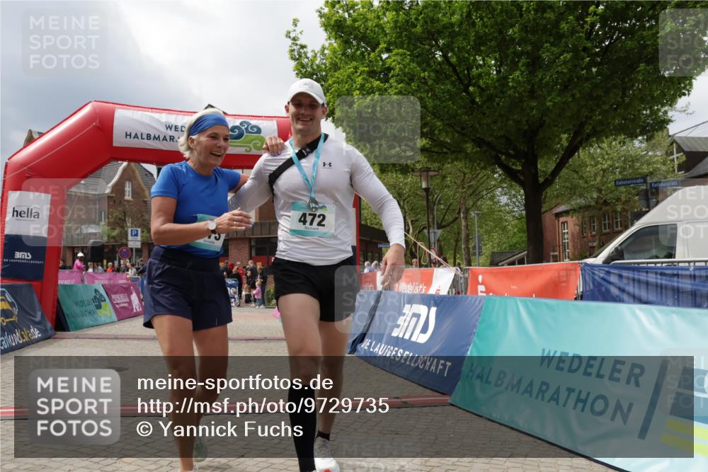 10.05.2026 - 8. Wedeler Halbmarathon Yannick Fuchs http://msf.ph/oto/9729735 10.05.2026 12:15:39 Ziel 473, 760 meine-sportfotos.de