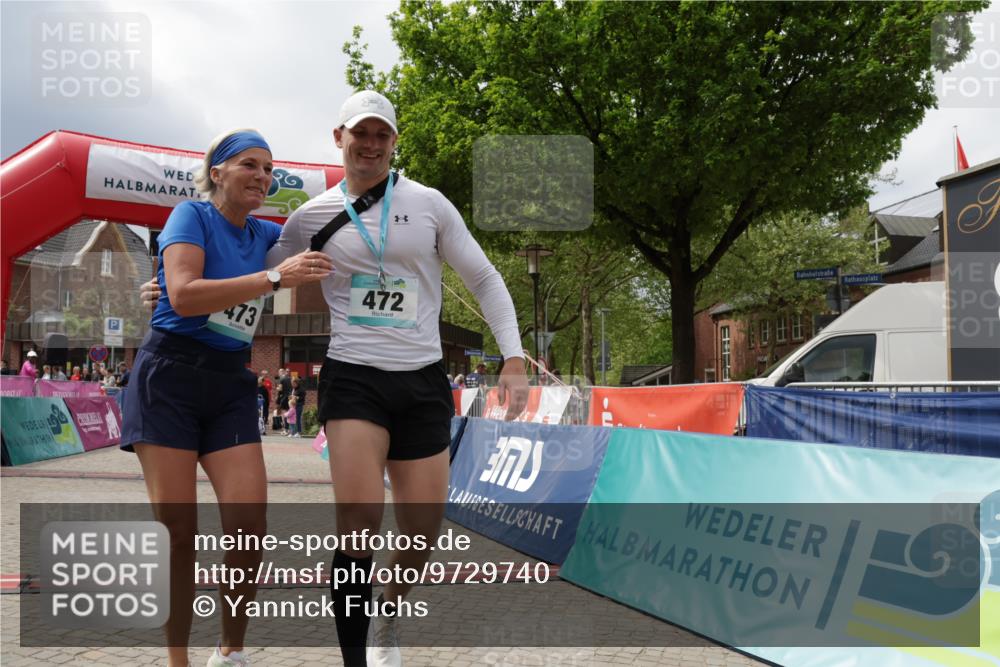 10.05.2026 - 8. Wedeler Halbmarathon Yannick Fuchs http://msf.ph/oto/9729740 10.05.2026 12:15:39 Ziel 473, 760 meine-sportfotos.de