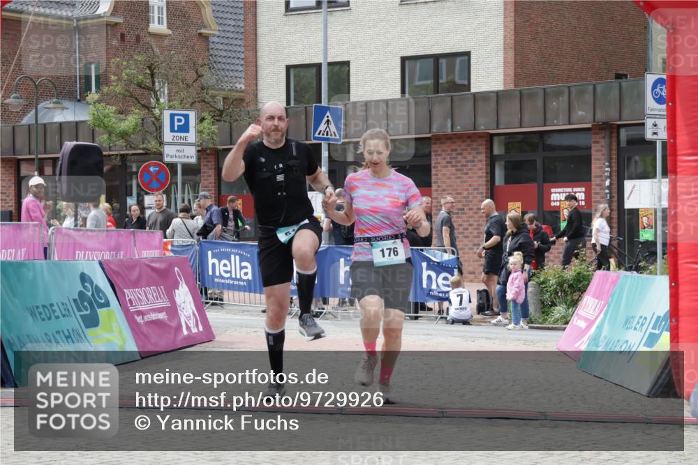 10.05.2026 - 8. Wedeler Halbmarathon Yannick Fuchs http://msf.ph/oto/9729926 10.05.2026 12:16:03 Ziel 176, 510, 2028 meine-sportfotos.de