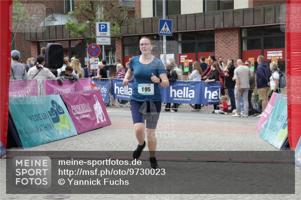 10.05.2026 - 8. Wedeler Halbmarathon Yannick Fuchs http://msf.ph/oto/9730023 10.05.2026 11:44:10 Ziel 195, 1016 meine-sportfotos.de