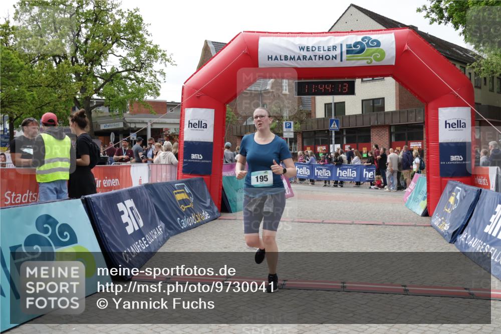 10.05.2026 - 8. Wedeler Halbmarathon Yannick Fuchs http://msf.ph/oto/9730041 10.05.2026 11:44:11 Ziel 195, 1016 meine-sportfotos.de