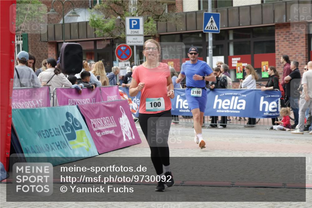 10.05.2026 - 8. Wedeler Halbmarathon Yannick Fuchs http://msf.ph/oto/9730092 10.05.2026 11:44:17 Ziel 100, 258, 2180 meine-sportfotos.de