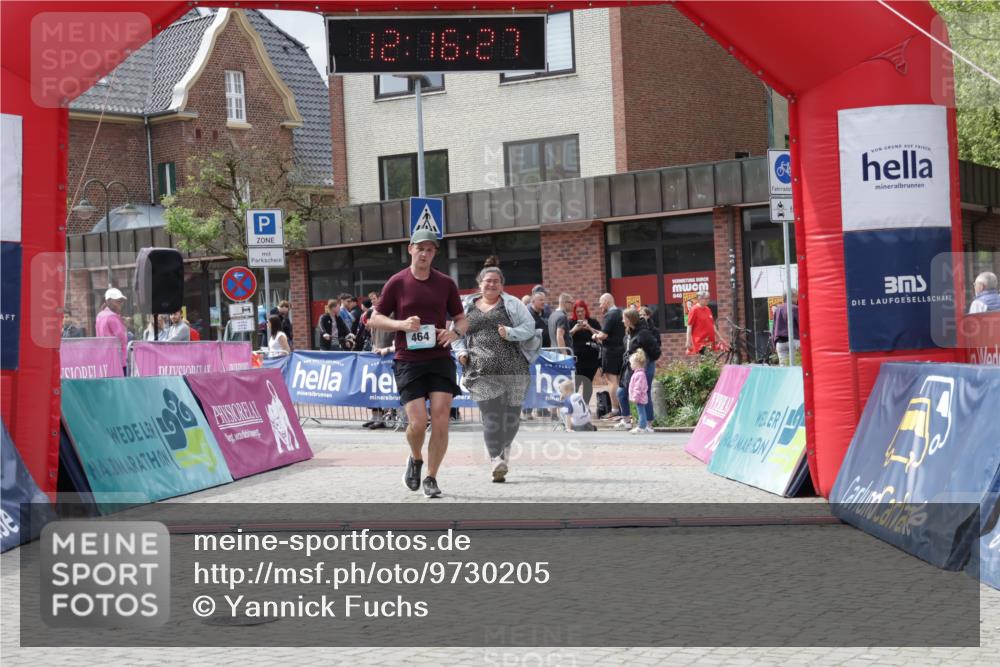 10.05.2026 - 8. Wedeler Halbmarathon Yannick Fuchs http://msf.ph/oto/9730205 10.05.2026 12:16:25 Ziel 464 meine-sportfotos.de