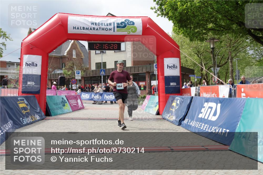 10.05.2026 - 8. Wedeler Halbmarathon Yannick Fuchs http://msf.ph/oto/9730214 10.05.2026 12:16:26 Ziel 464 meine-sportfotos.de
