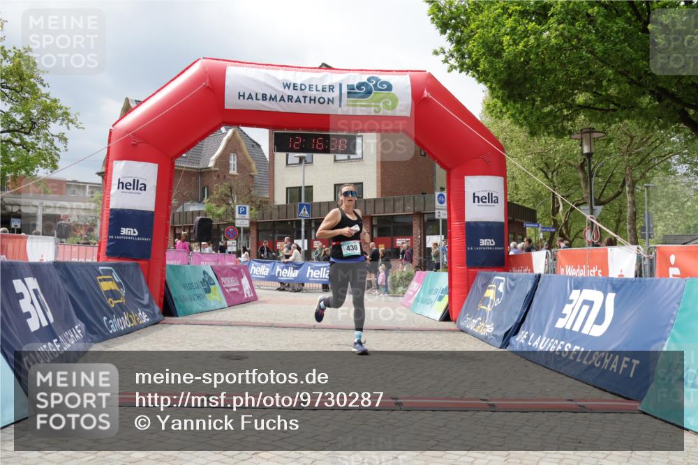 10.05.2026 - 8. Wedeler Halbmarathon Yannick Fuchs http://msf.ph/oto/9730287 10.05.2026 12:16:36 Ziel 430 meine-sportfotos.de