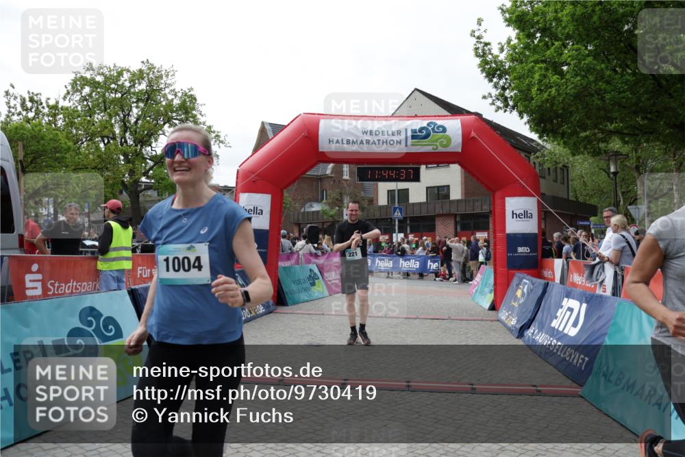 10.05.2026 - 8. Wedeler Halbmarathon Yannick Fuchs http://msf.ph/oto/9730419 10.05.2026 11:44:35 Ziel 221, 907 meine-sportfotos.de