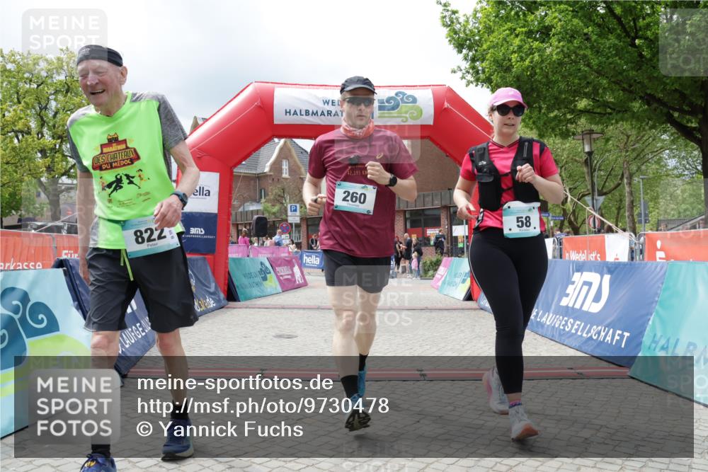 10.05.2026 - 8. Wedeler Halbmarathon Yannick Fuchs http://msf.ph/oto/9730478 10.05.2026 12:16:48 Ziel 58, 260, 497, 732, 822 meine-sportfotos.de