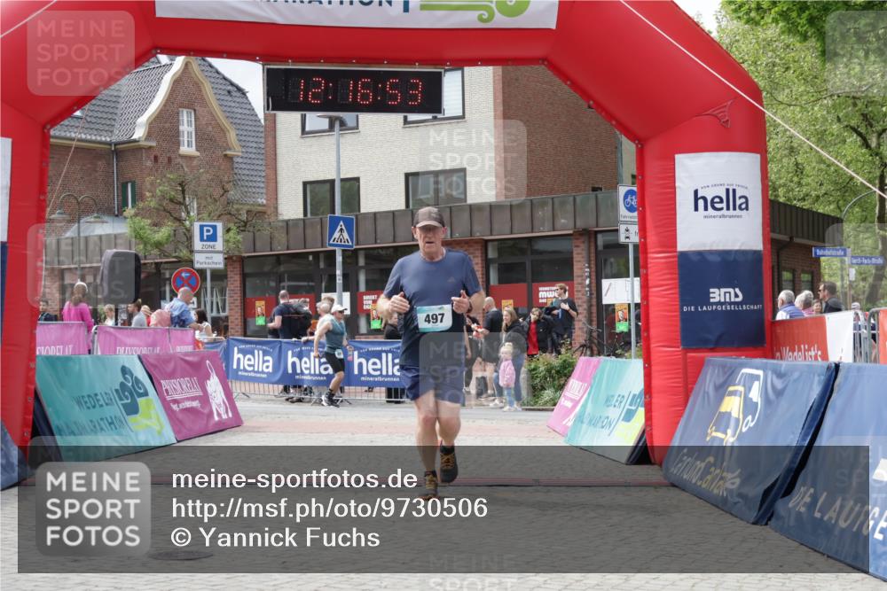 10.05.2026 - 8. Wedeler Halbmarathon Yannick Fuchs http://msf.ph/oto/9730506 10.05.2026 12:16:51 Ziel 58, 260, 497, 822 meine-sportfotos.de