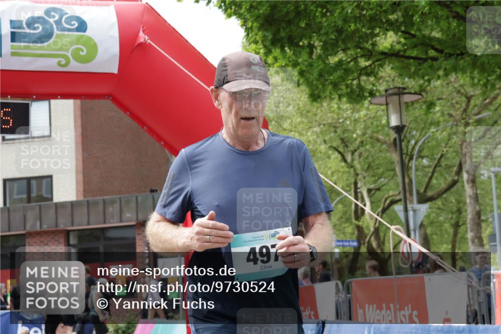 10.05.2026 - 8. Wedeler Halbmarathon Yannick Fuchs http://msf.ph/oto/9730524 10.05.2026 12:16:53 Ziel 497 meine-sportfotos.de