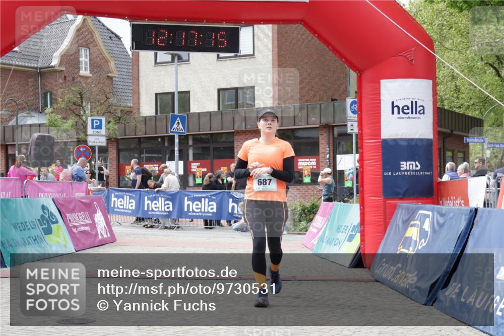 10.05.2026 - 8. Wedeler Halbmarathon Yannick Fuchs http://msf.ph/oto/9730531 10.05.2026 12:17:13 Ziel 687 meine-sportfotos.de