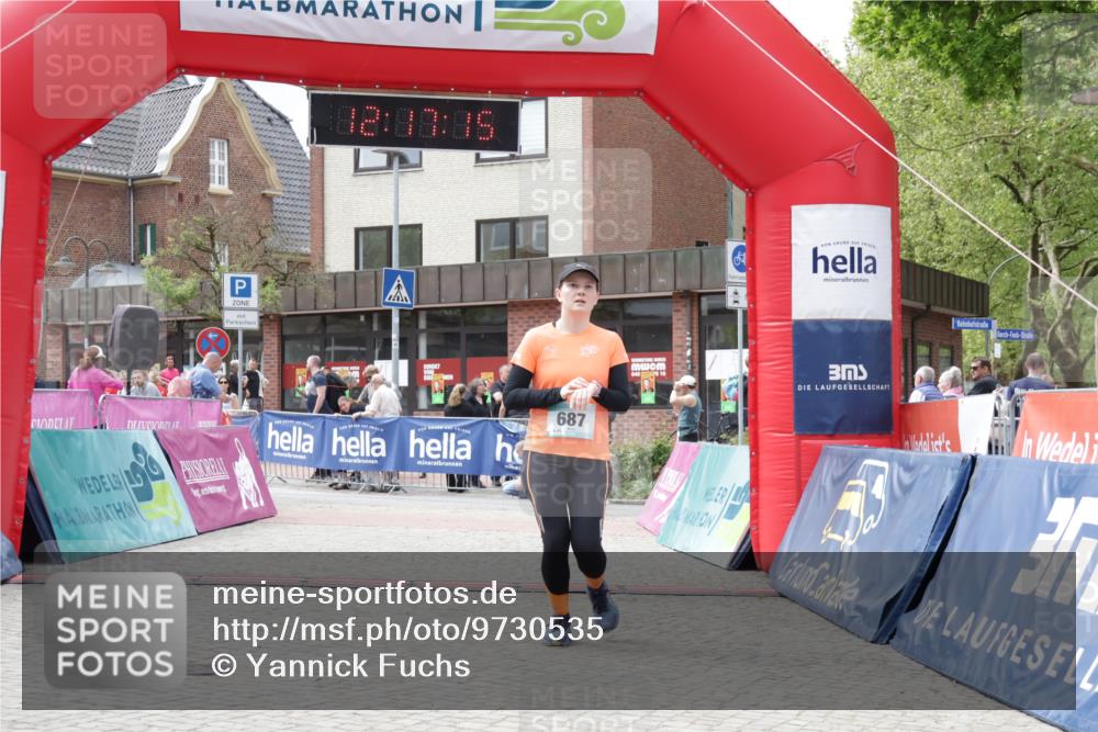 10.05.2026 - 8. Wedeler Halbmarathon Yannick Fuchs http://msf.ph/oto/9730535 10.05.2026 12:17:13 Ziel 687 meine-sportfotos.de