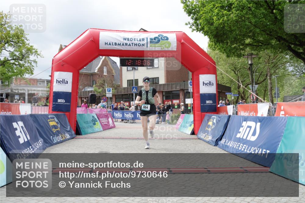 10.05.2026 - 8. Wedeler Halbmarathon Yannick Fuchs http://msf.ph/oto/9730646 10.05.2026 12:18:04 Ziel 554 meine-sportfotos.de