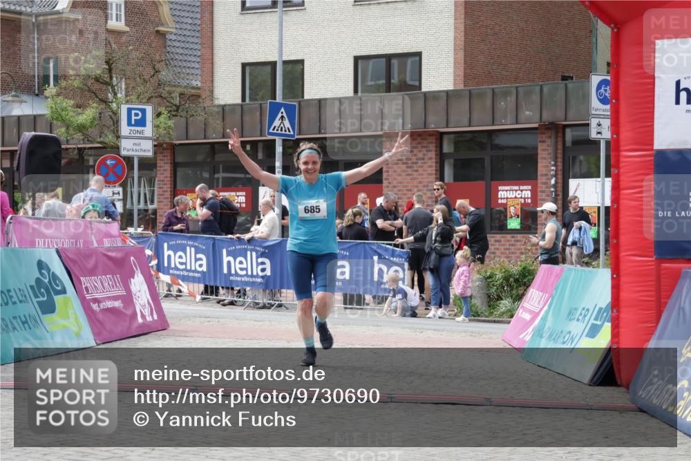 10.05.2026 - 8. Wedeler Halbmarathon Yannick Fuchs http://msf.ph/oto/9730690 10.05.2026 12:18:08 Ziel 554, 685 meine-sportfotos.de