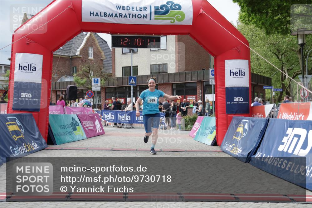 10.05.2026 - 8. Wedeler Halbmarathon Yannick Fuchs http://msf.ph/oto/9730718 10.05.2026 12:18:09 Ziel 554, 685 meine-sportfotos.de