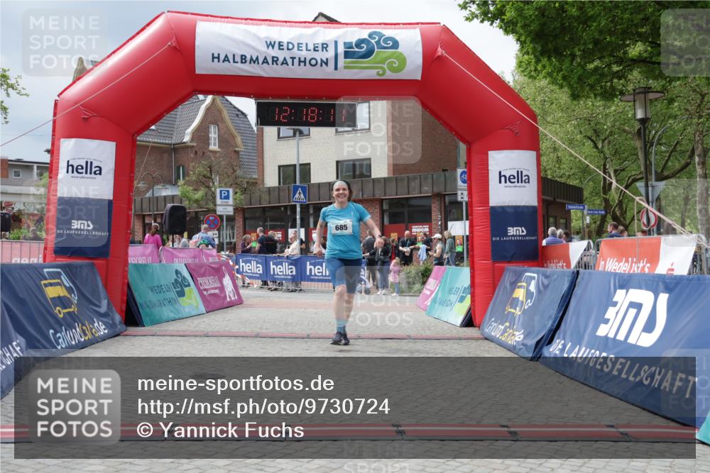 10.05.2026 - 8. Wedeler Halbmarathon Yannick Fuchs http://msf.ph/oto/9730724 10.05.2026 12:18:09 Ziel 554, 685 meine-sportfotos.de