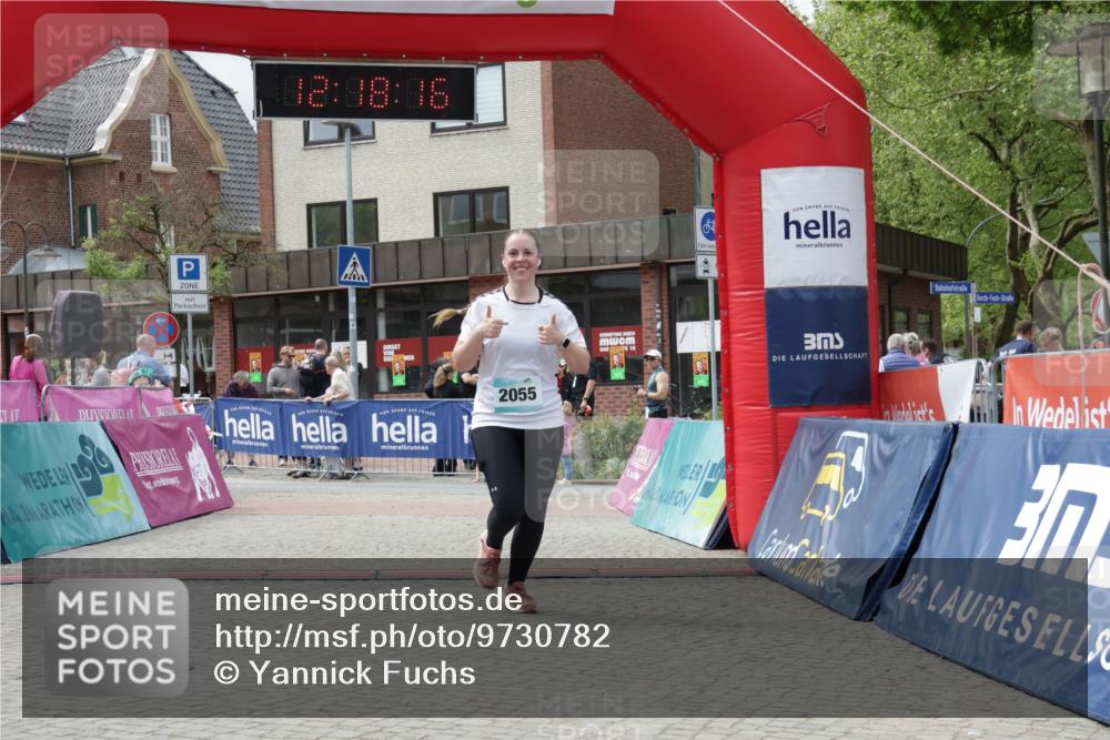 10.05.2026 - 8. Wedeler Halbmarathon Yannick Fuchs http://msf.ph/oto/9730782 10.05.2026 12:18:14 Ziel 685, 2055 meine-sportfotos.de