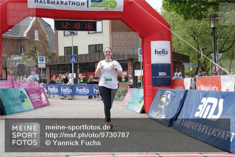 10.05.2026 - 8. Wedeler Halbmarathon Yannick Fuchs http://msf.ph/oto/9730787 10.05.2026 12:18:15 Ziel 685, 2055 meine-sportfotos.de