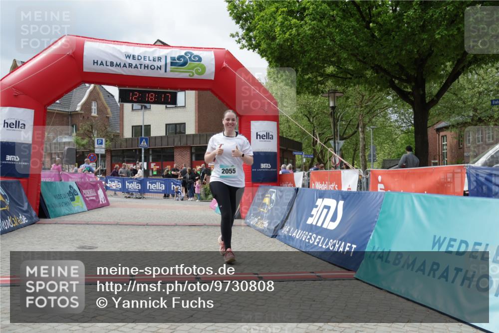 10.05.2026 - 8. Wedeler Halbmarathon Yannick Fuchs http://msf.ph/oto/9730808 10.05.2026 12:18:15 Ziel 685, 2055 meine-sportfotos.de