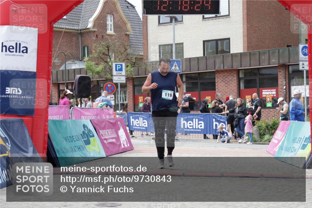 10.05.2026 - 8. Wedeler Halbmarathon Yannick Fuchs http://msf.ph/oto/9730843 10.05.2026 12:18:22 Ziel 119 meine-sportfotos.de
