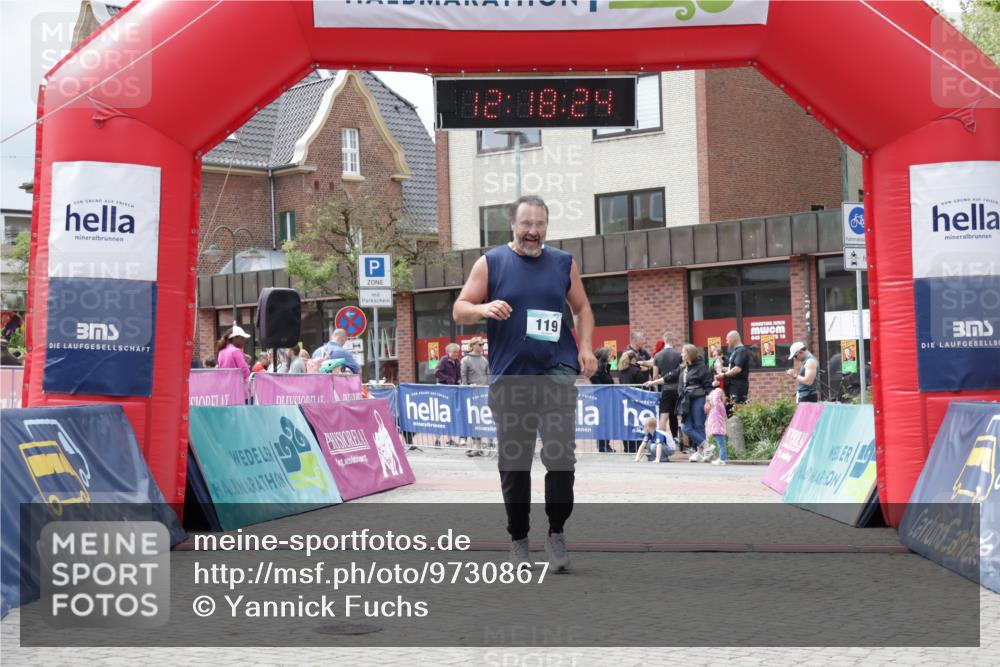10.05.2026 - 8. Wedeler Halbmarathon Yannick Fuchs http://msf.ph/oto/9730867 10.05.2026 12:18:23 Ziel 119 meine-sportfotos.de