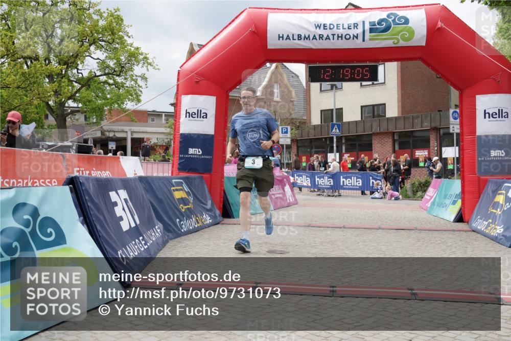 10.05.2026 - 8. Wedeler Halbmarathon Yannick Fuchs http://msf.ph/oto/9731073 10.05.2026 12:19:03 Ziel 3, 818 meine-sportfotos.de