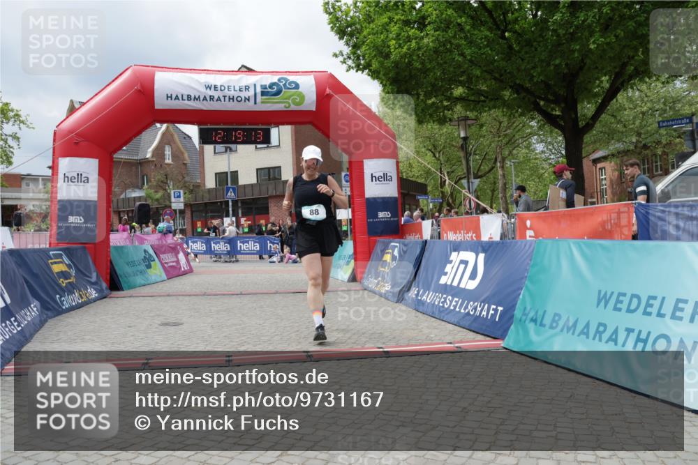 10.05.2026 - 8. Wedeler Halbmarathon Yannick Fuchs http://msf.ph/oto/9731167 10.05.2026 12:19:11 Ziel 88 meine-sportfotos.de