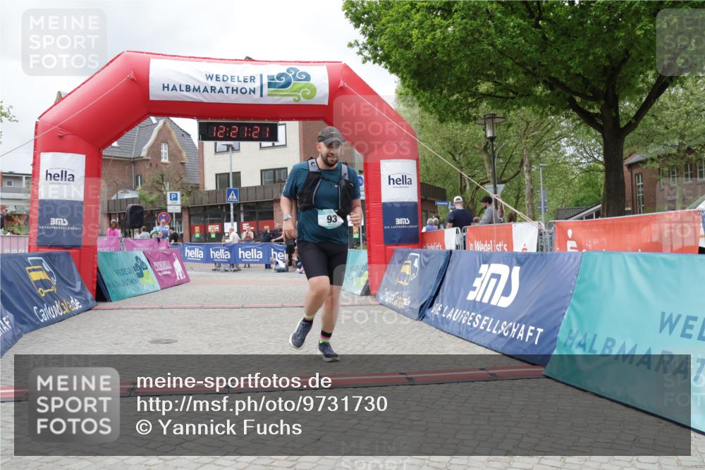 10.05.2026 - 8. Wedeler Halbmarathon Yannick Fuchs http://msf.ph/oto/9731730 10.05.2026 12:21:19 Ziel 93, 2188 meine-sportfotos.de