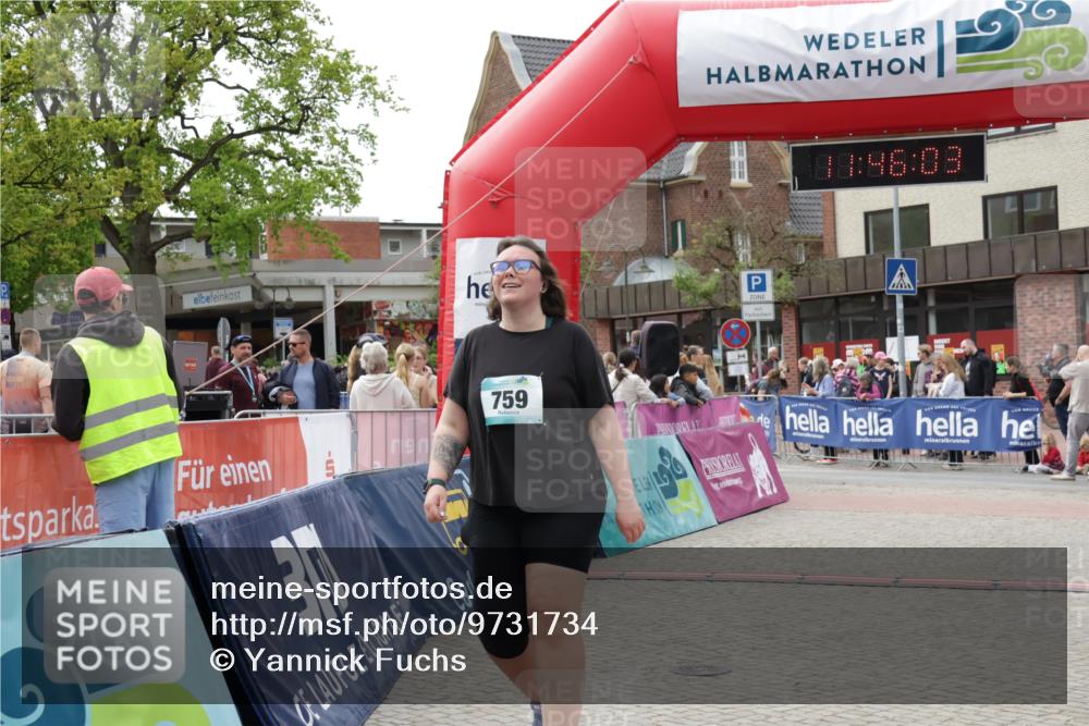 10.05.2026 - 8. Wedeler Halbmarathon Yannick Fuchs http://msf.ph/oto/9731734 10.05.2026 11:46:01 Ziel 759 meine-sportfotos.de