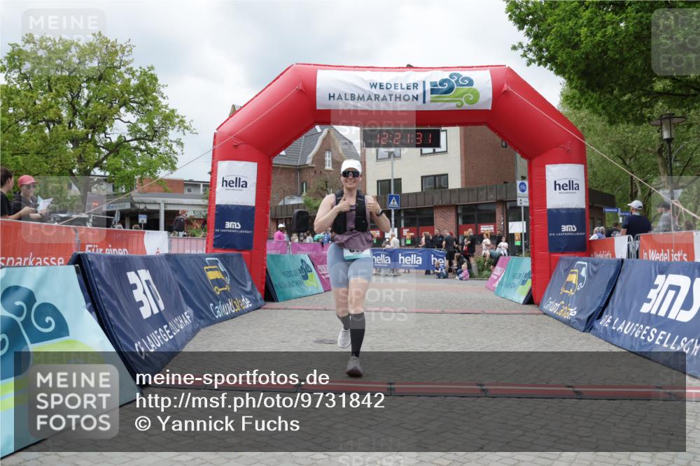 10.05.2026 - 8. Wedeler Halbmarathon Yannick Fuchs http://msf.ph/oto/9731842 10.05.2026 12:21:29 Ziel 617 meine-sportfotos.de