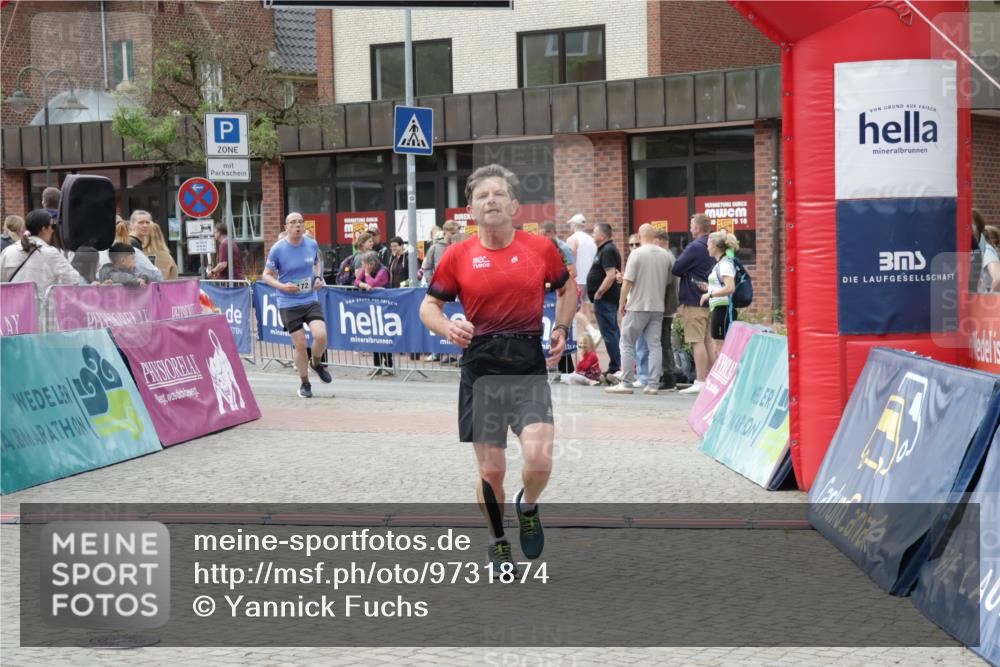 10.05.2026 - 8. Wedeler Halbmarathon Yannick Fuchs http://msf.ph/oto/9731874 10.05.2026 11:46:12 Ziel 172, 580, 1023 meine-sportfotos.de