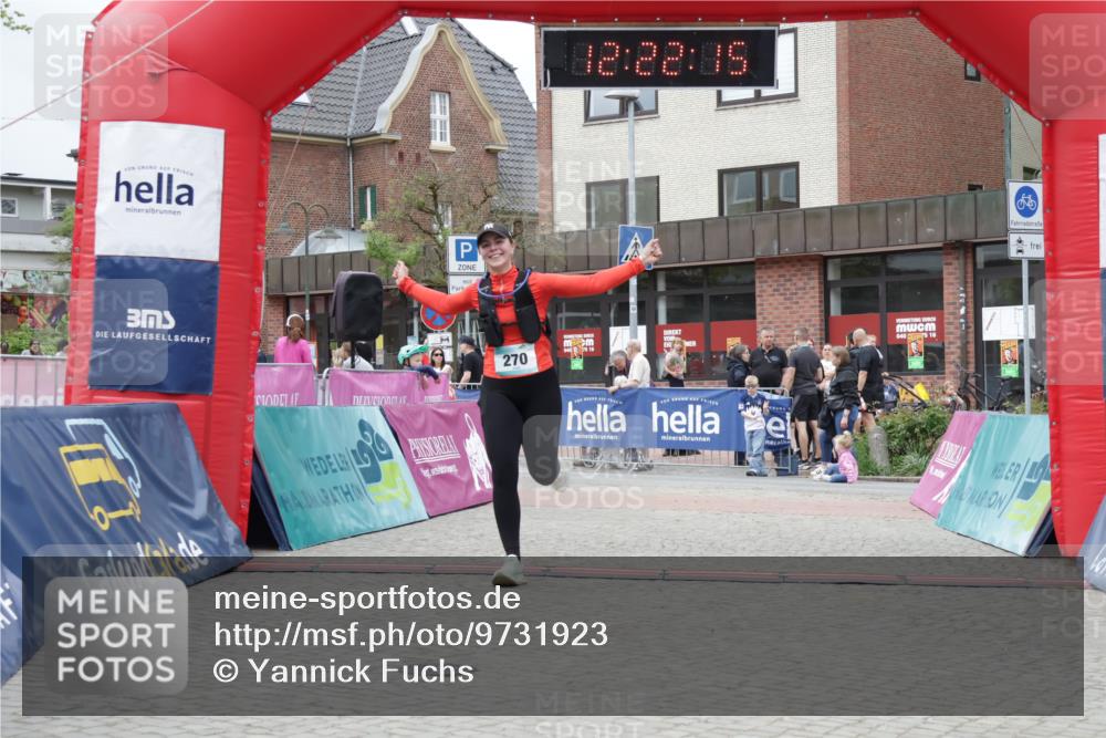 10.05.2026 - 8. Wedeler Halbmarathon Yannick Fuchs http://msf.ph/oto/9731923 10.05.2026 12:22:13 Ziel 270 meine-sportfotos.de